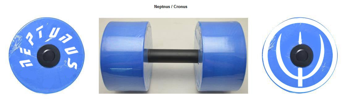 Pár vodných činiek Aquafitness NEPTUNUS CRONUS