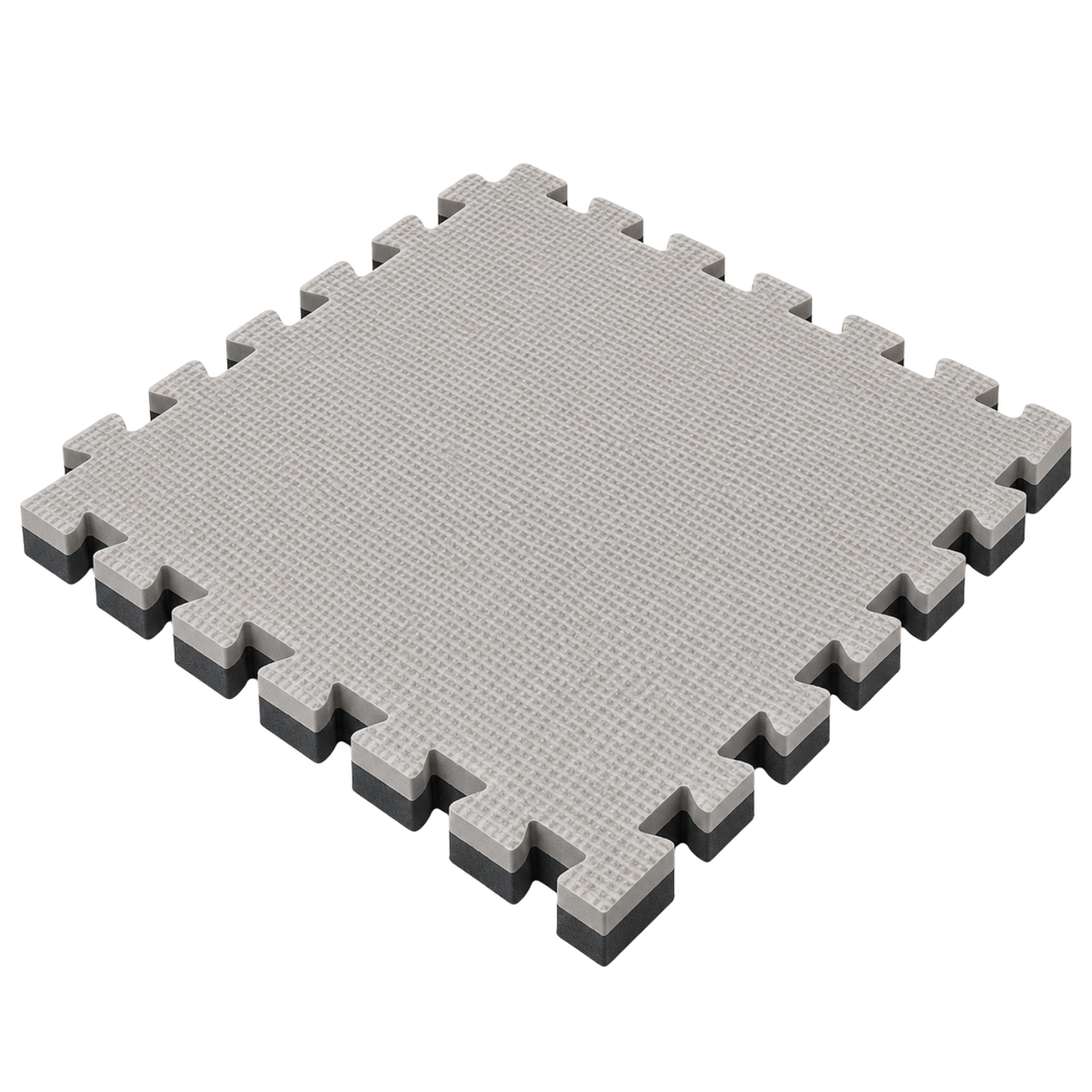 Športová podložka tatami 100x100x4 cm LEE šedo-čierna
