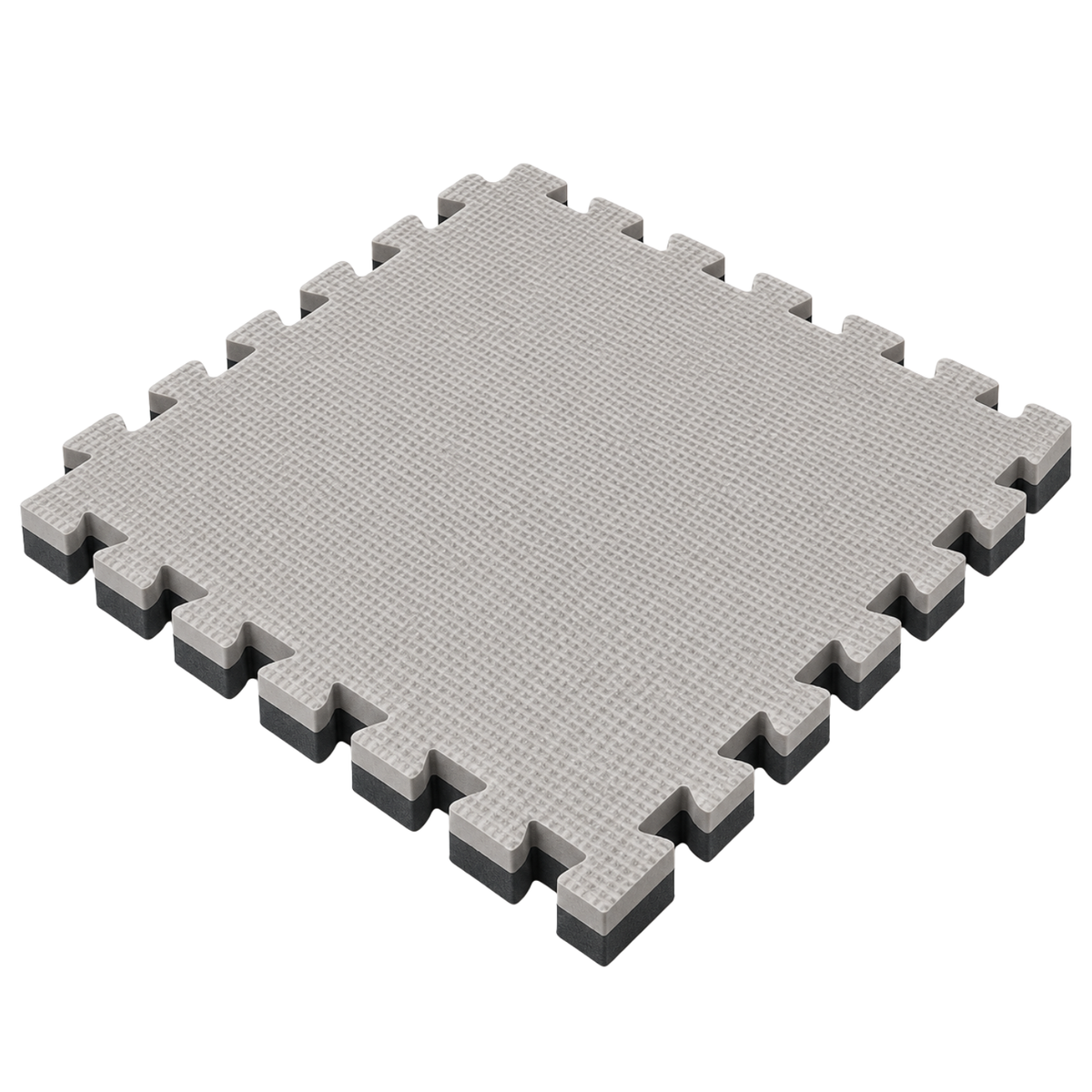 Športová podložka tatami 100x100x2 cm LEE šedo-čierna