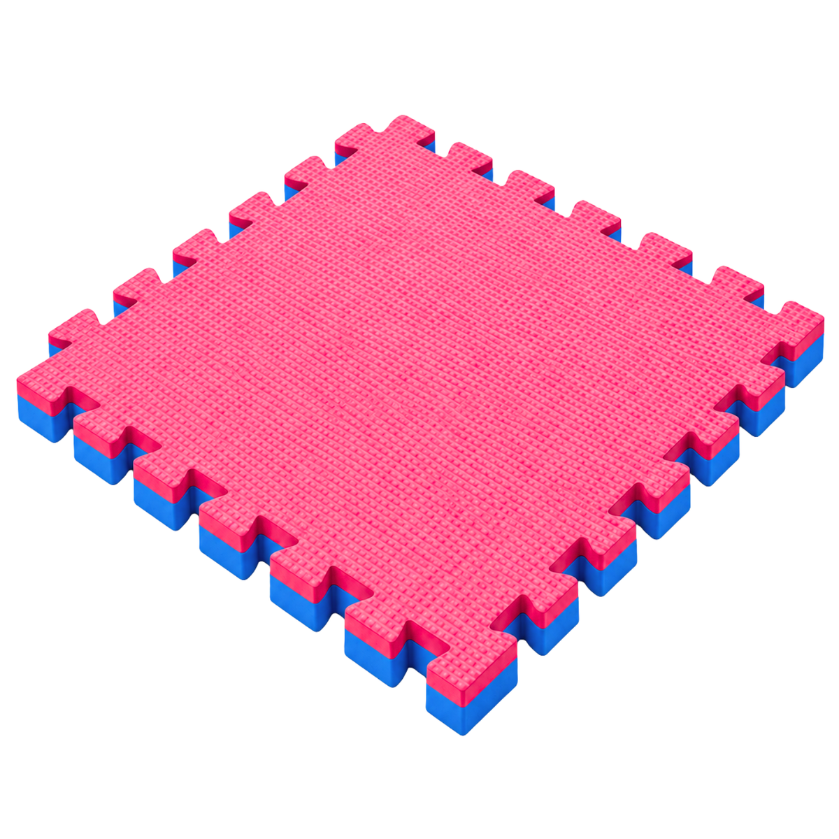 Puzzle tatami športová podložka 100x100x4 cm LEE červeno-modrý