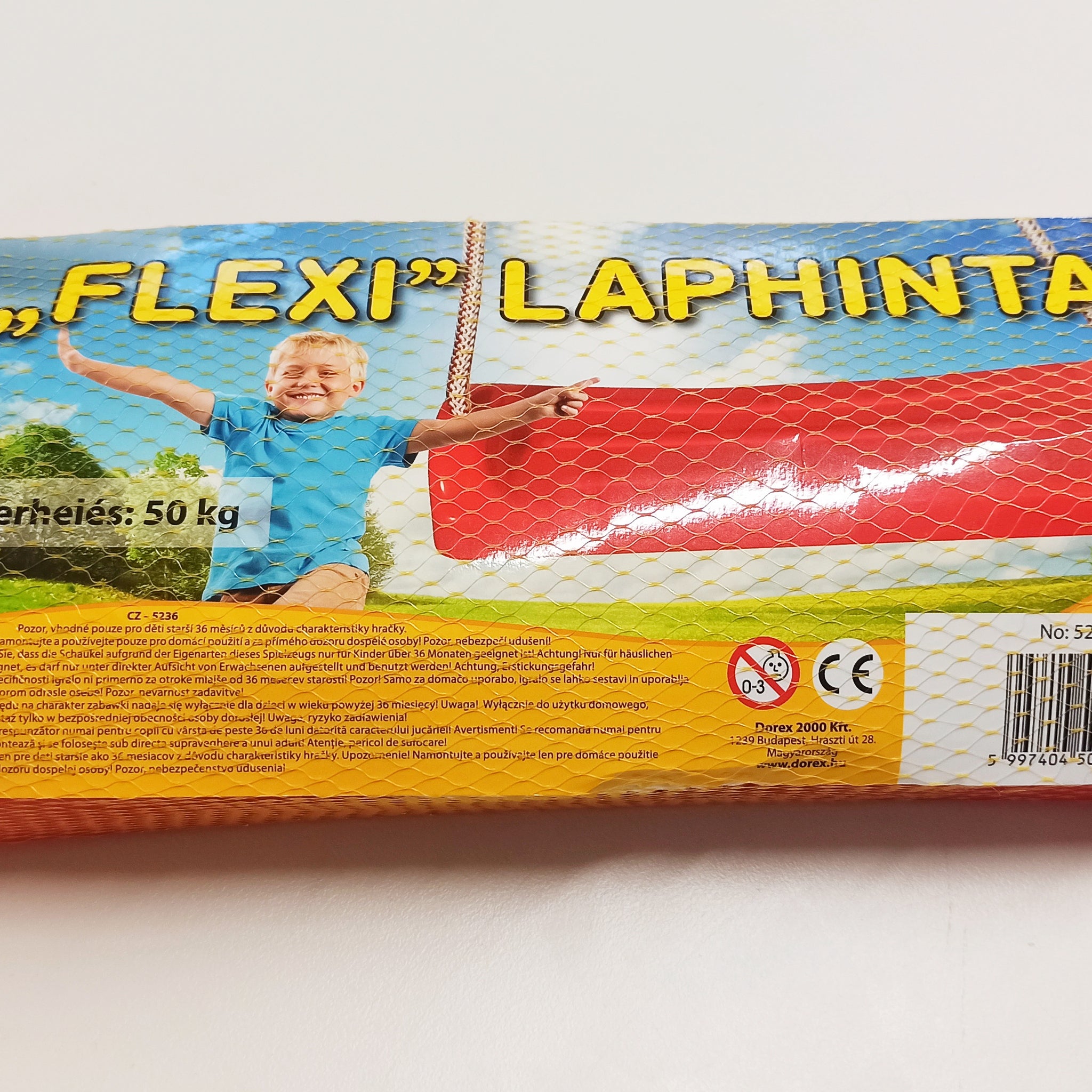 Plastová flexi plochá cena červená - DOREX 5236