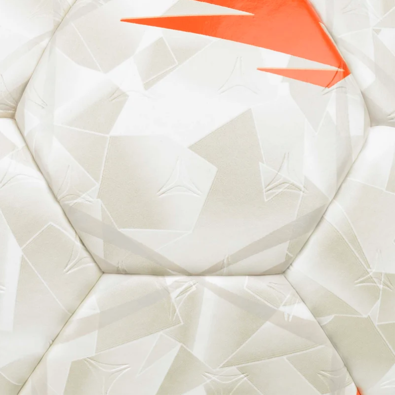 Súťažná hádzanárska lopta SELECT ULTIMATE EHF European League V26 White/Orange - veľkosť 2
