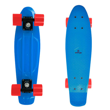 Skateboard SPARTAN PLASTIC BOARD BLUE