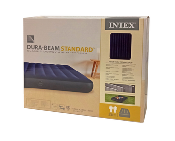 Nafukovacia posteľ pre dvoch 203x152x25 cm INTEX QUEEN DURA BEAM