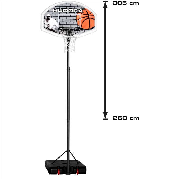 Basketbalový Stojan Hudora xxl 305