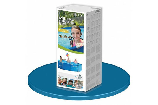 Bazénová súprava s kovovým rámom, 305x76 cm, s vodným vírom - INTEX 28202