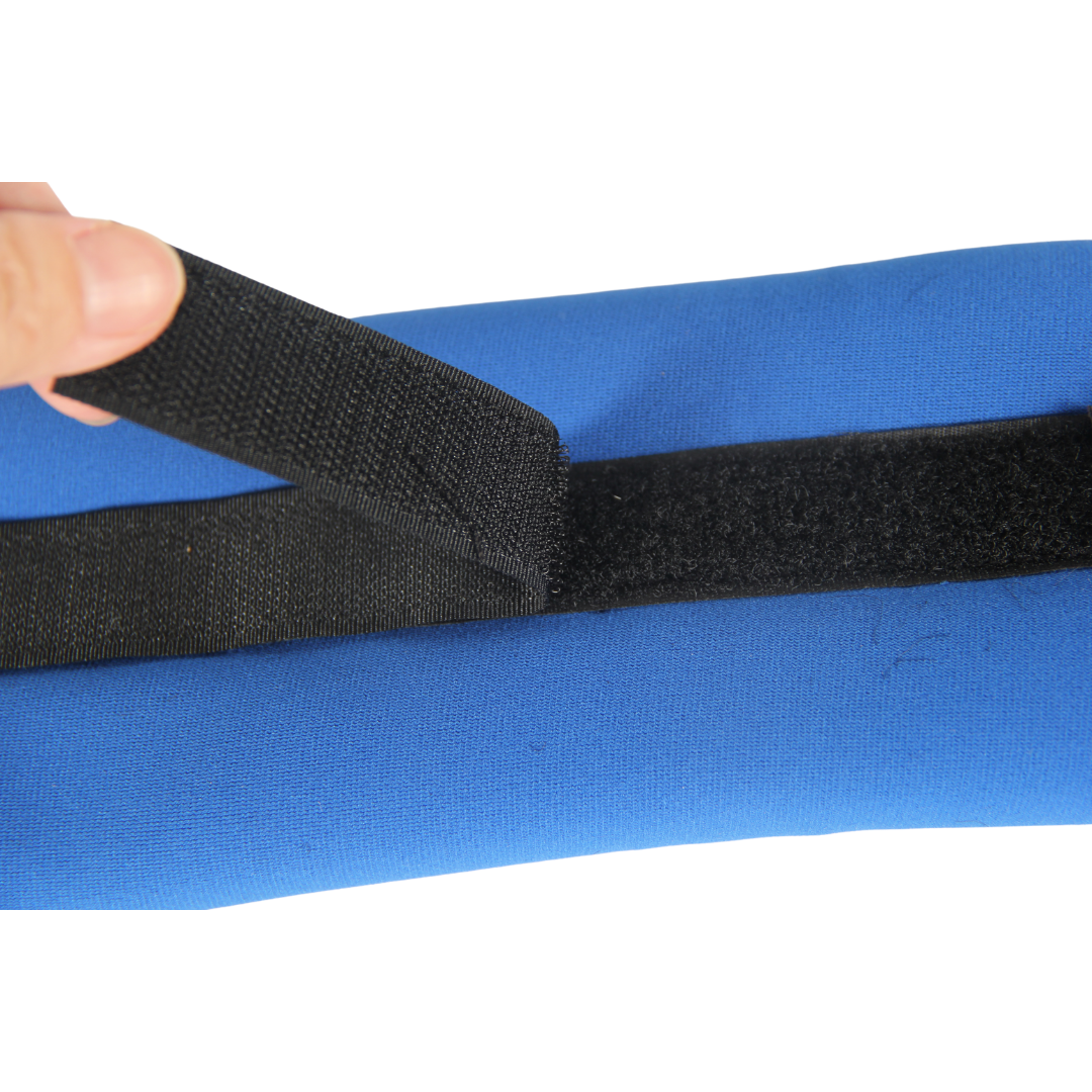 S-SPORT Mäkké závažie na ruku 2 × 1 kg, modré