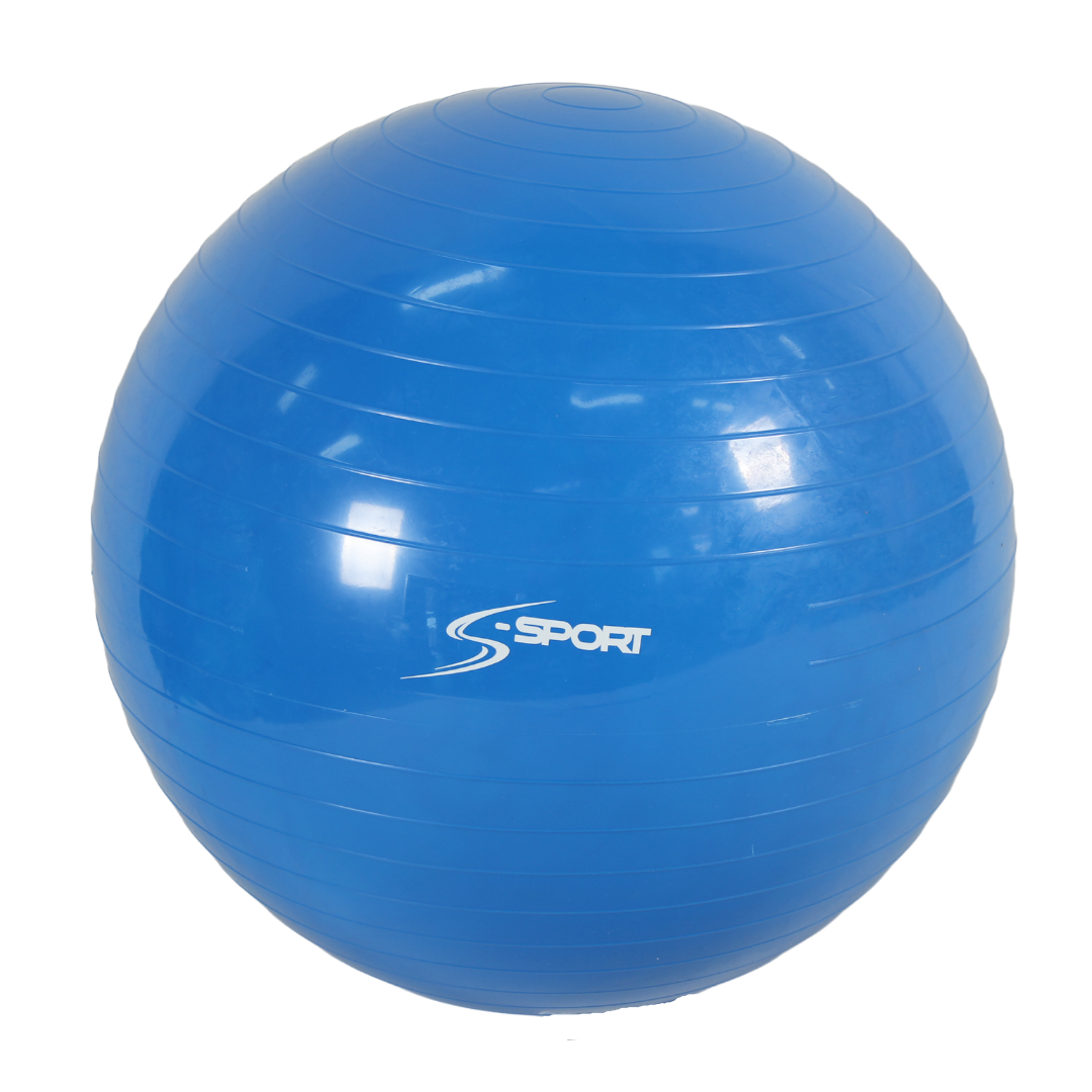 Gymnastická lopta S-Sport 65 cm, modrá
