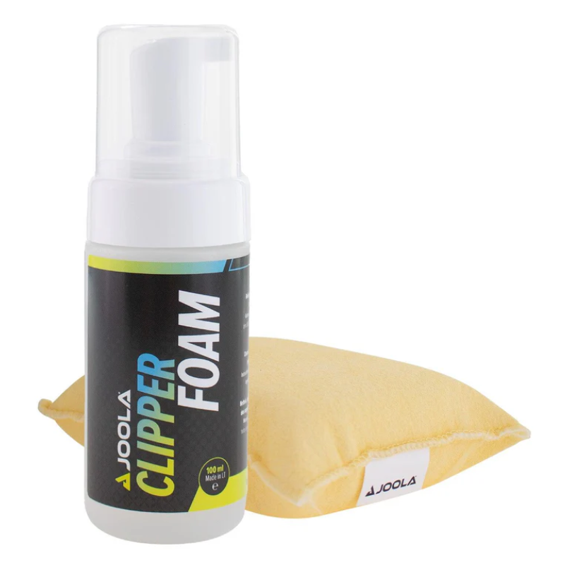 Čistiaca a ošetrujúca pena na poťahy stolnotenisovej rakety so špongiou - JOOLA Clipper Foam 100 ml