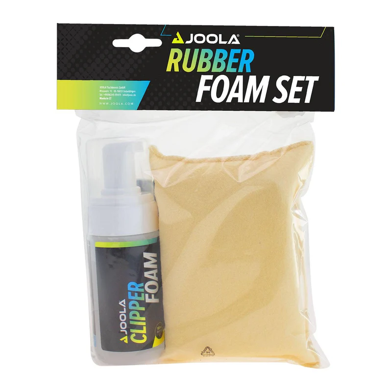 Čistiaca a ošetrujúca pena na poťahy stolnotenisovej rakety so špongiou - JOOLA Clipper Foam 100 ml