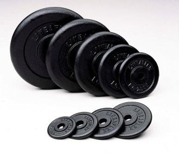 Dutý (liatinový) záťažový kotúč 2x1,25 kg - 1224