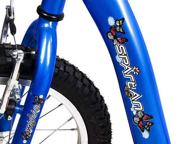 Panvové podložky, nafukovacia so 16-palcovými kolesami SPARTAN COMFORT BLUE