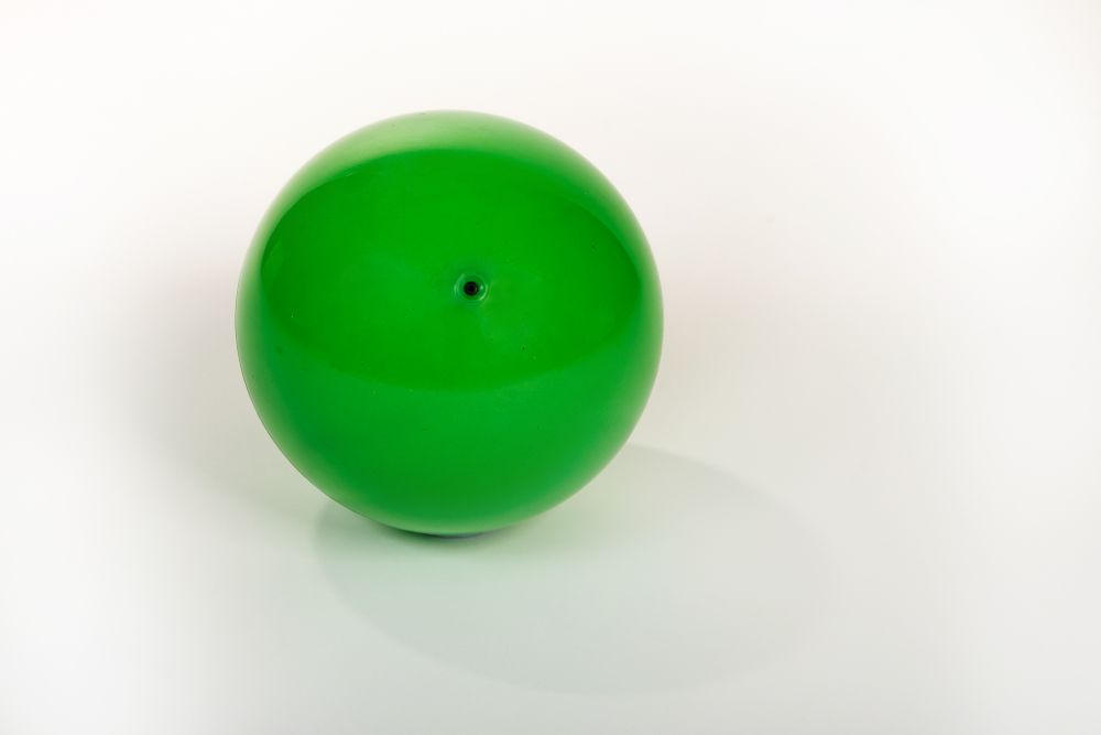 Guľa PVC, prírodná, 180 mm PLASTO