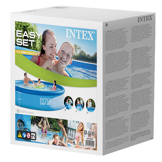 Súprava bazéna Intex Easy splash 366x76cm, s rotačným kolesom - 28132