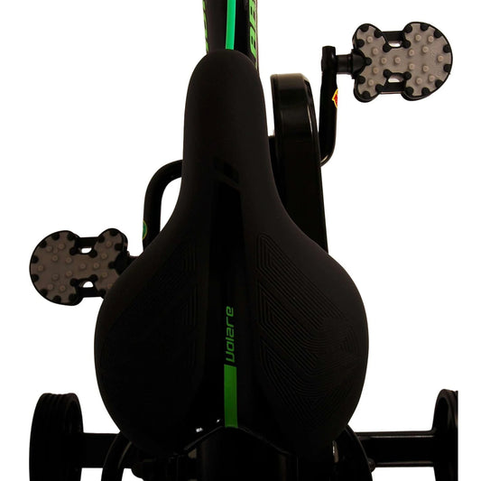 Zelený detský bicykel Volare Sportivo, 14 palcov, dve brzdy