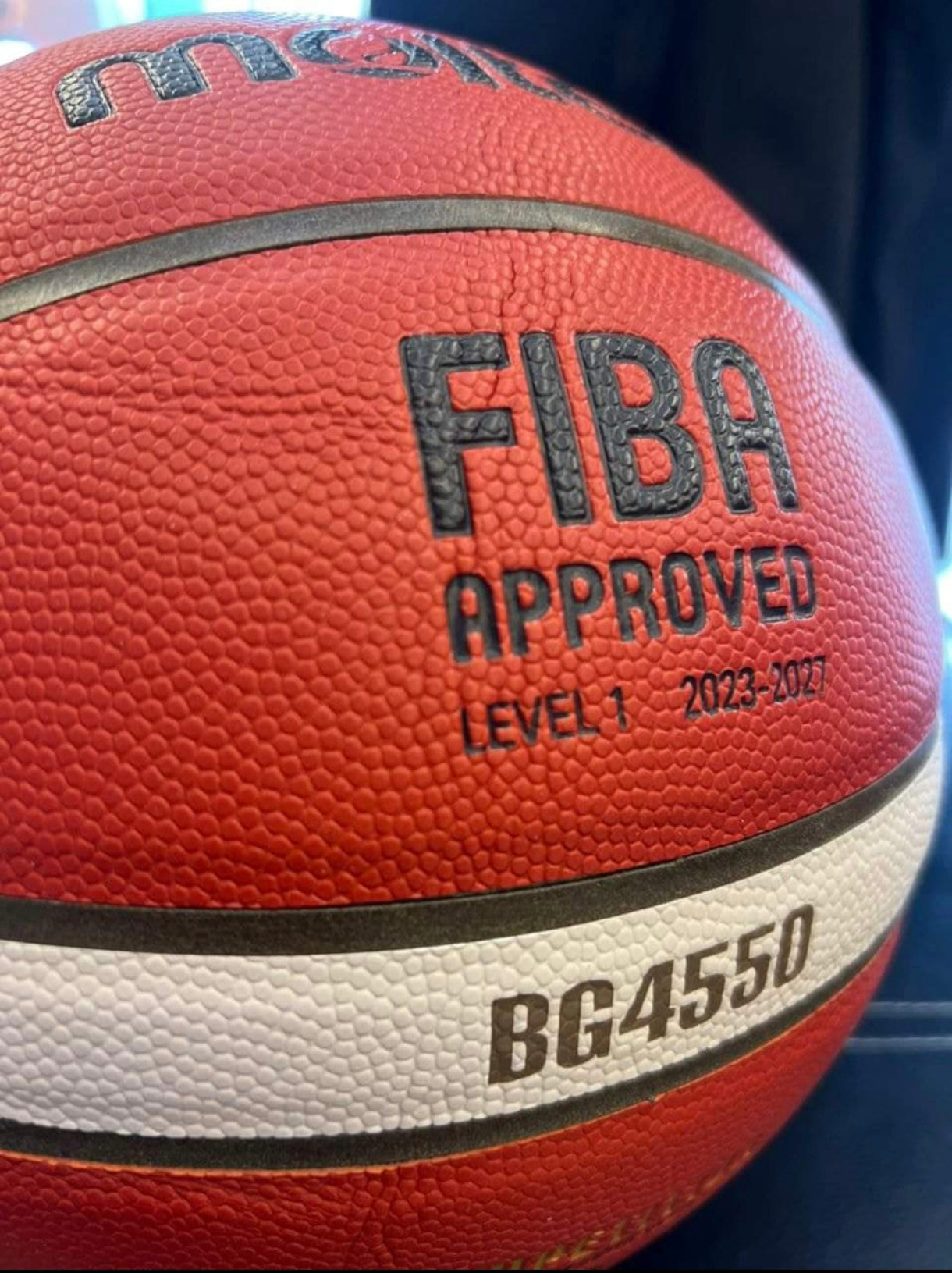 Basketbalová lopta, veľkosť 7 Molten B7G4550