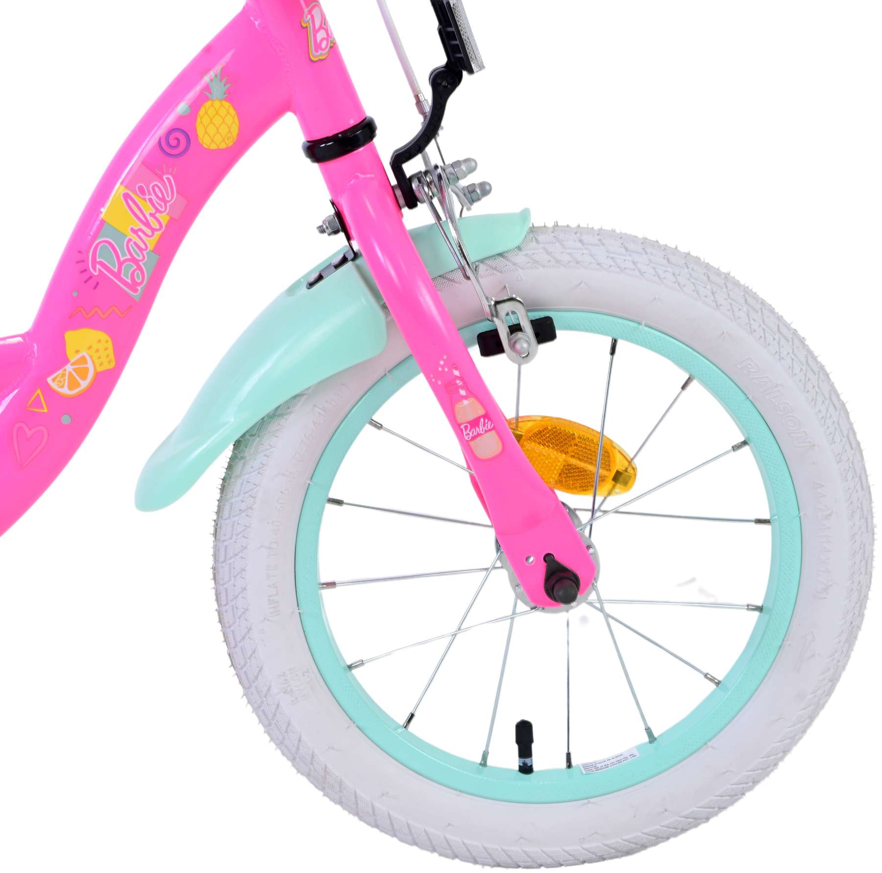 Detsk Bicykel Volare Barbie, 14 Palcov