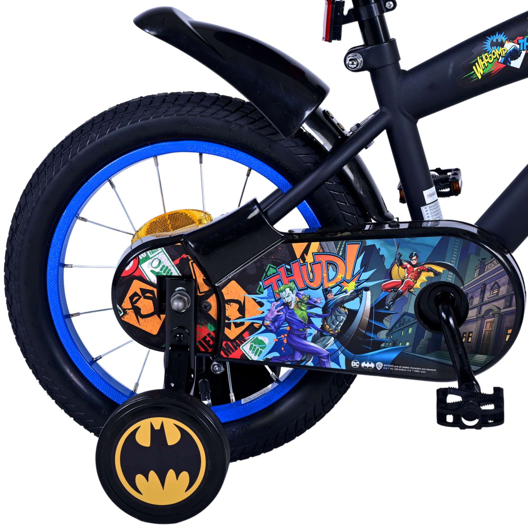 Detsk Bicykel Volare Batman, 14 Palcov