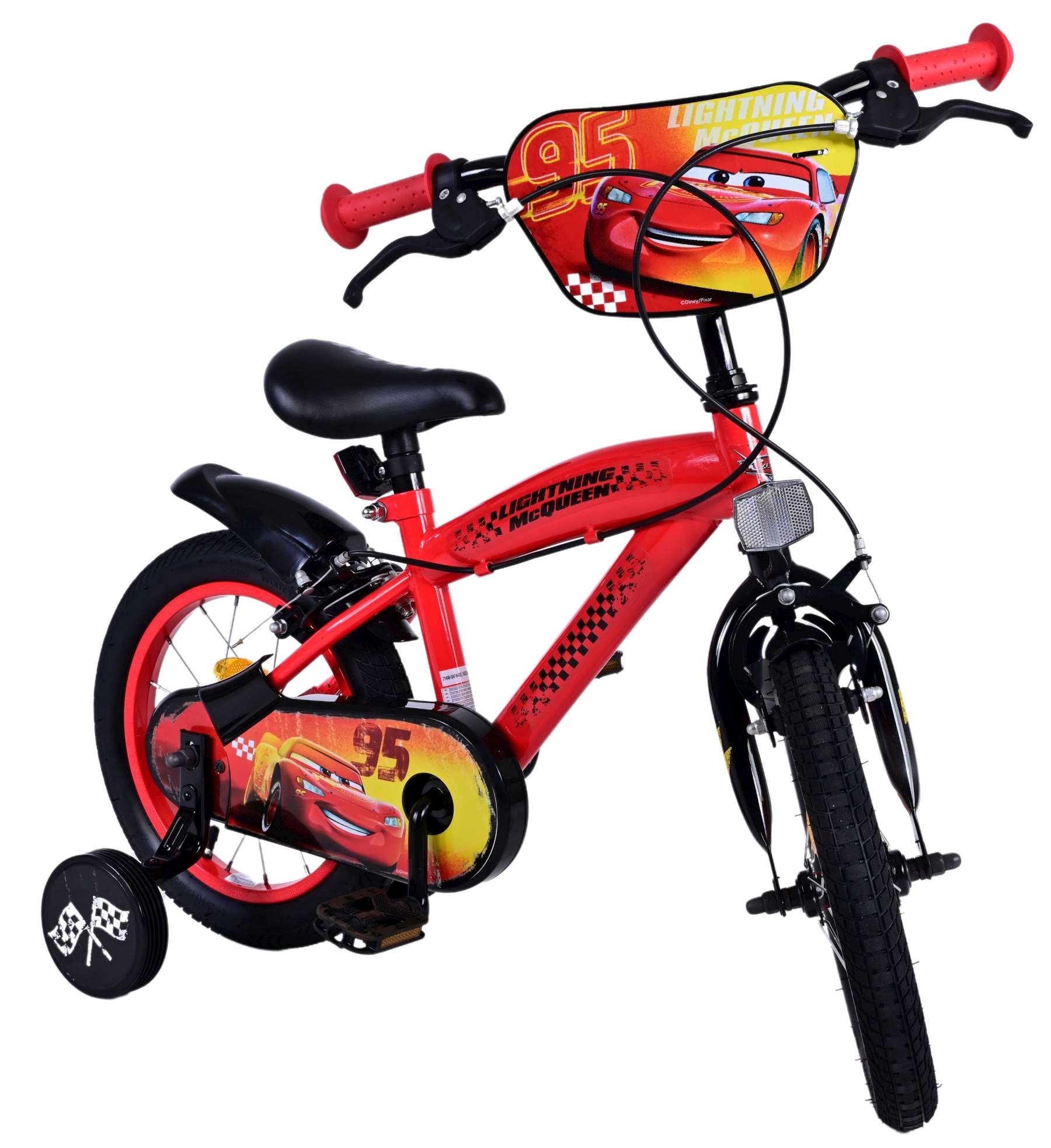 Detsk Bicykel Volare Disney Verda, 14 Palcov, S DVOMA BRZDAMI