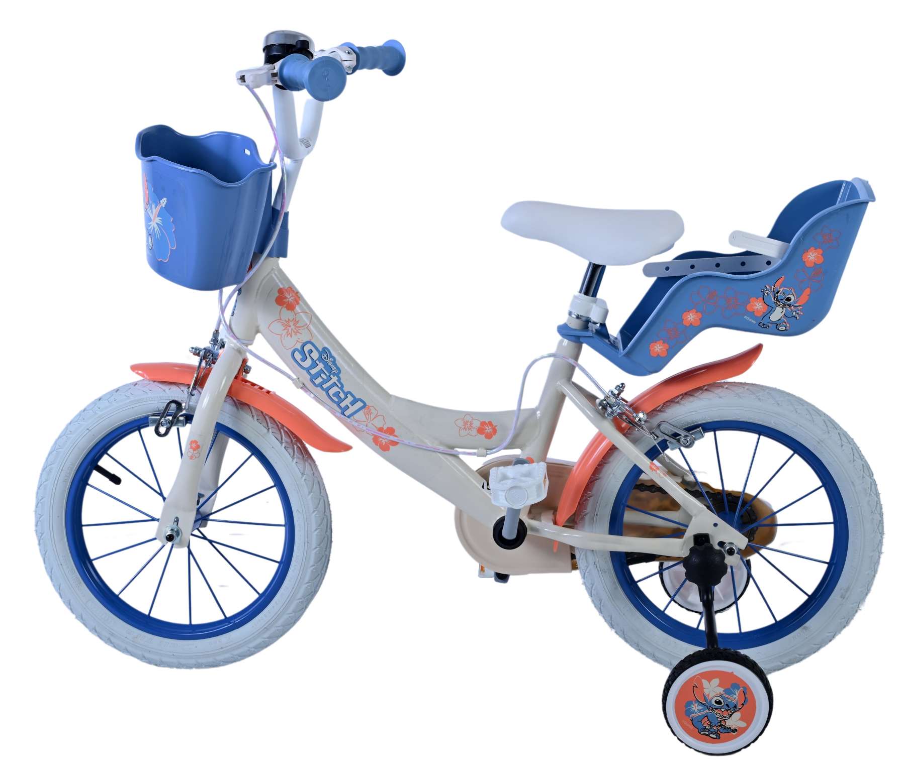Detsk Bicykel Volare Disney Stitch, 12 Palcov