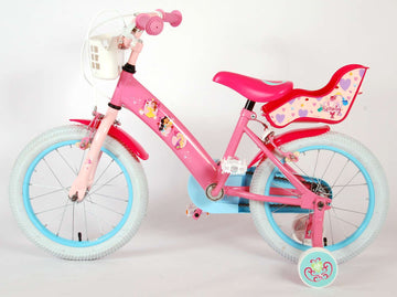 Detsk Bicykel Volare Disney Princesses, 16 ", S DVOMA BRZDAMI