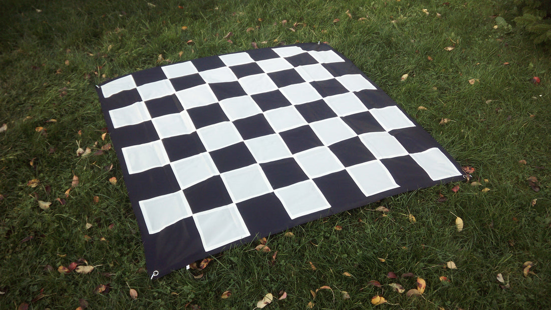Vonkajšia šachovnica, nylon, 272 × 272 cm CHESSMASTER
