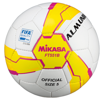 Futbalová lopta, zápasová lopta, MIKASA FT551B – FIFA QUALITY PRO