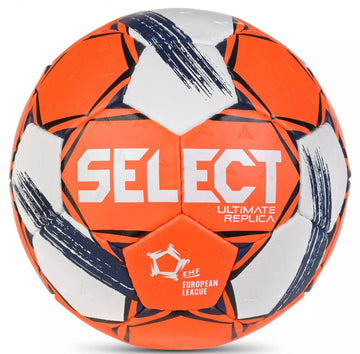 Select Ultimate Hádzanárska lopta EHF Liga Majstrov Replika V24 Červená/Biela veľkosť 3