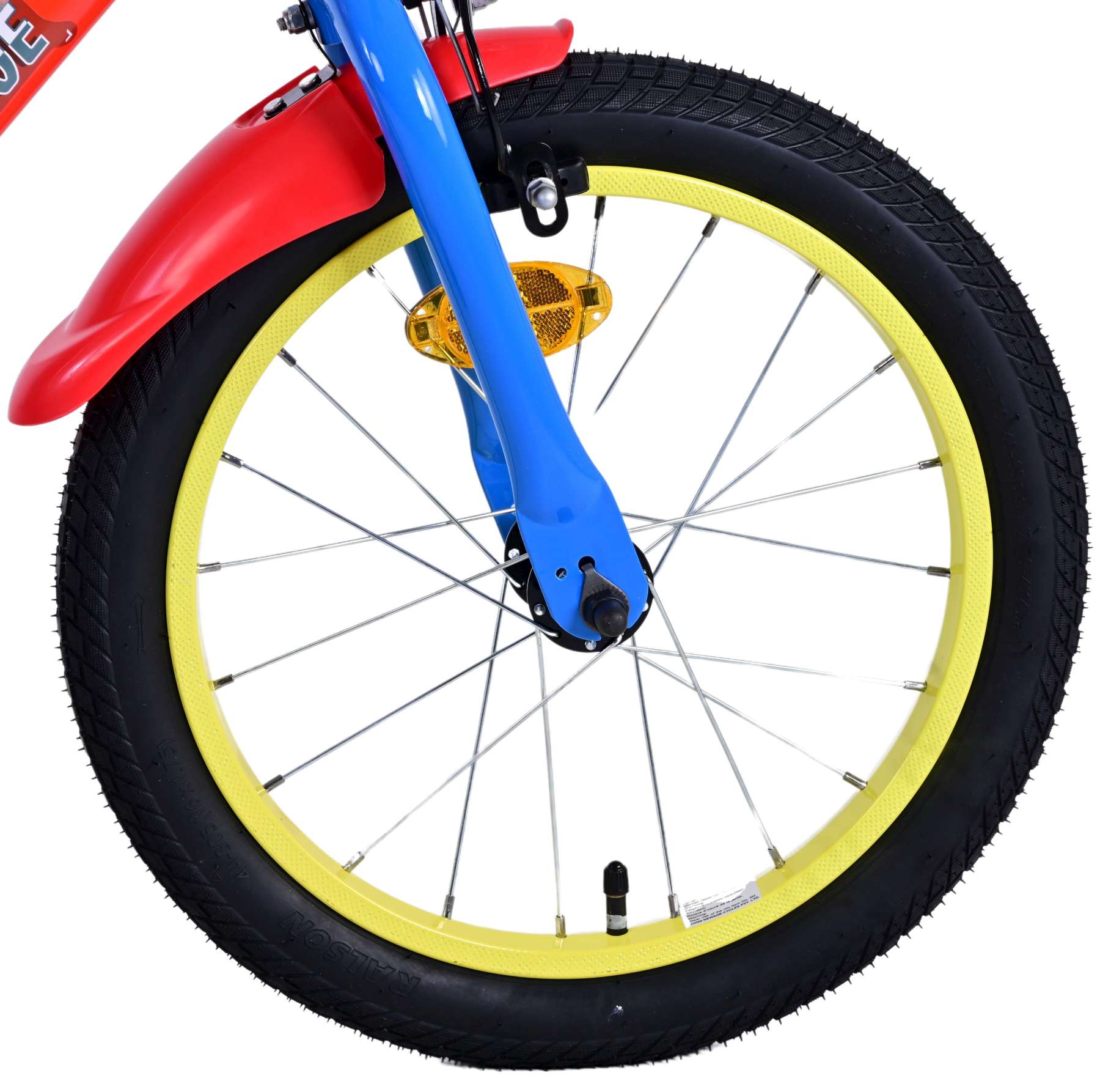 Detsk Bicykel Volare Paw Patrol, 16 Palcov, Dva Brzdové Systémy