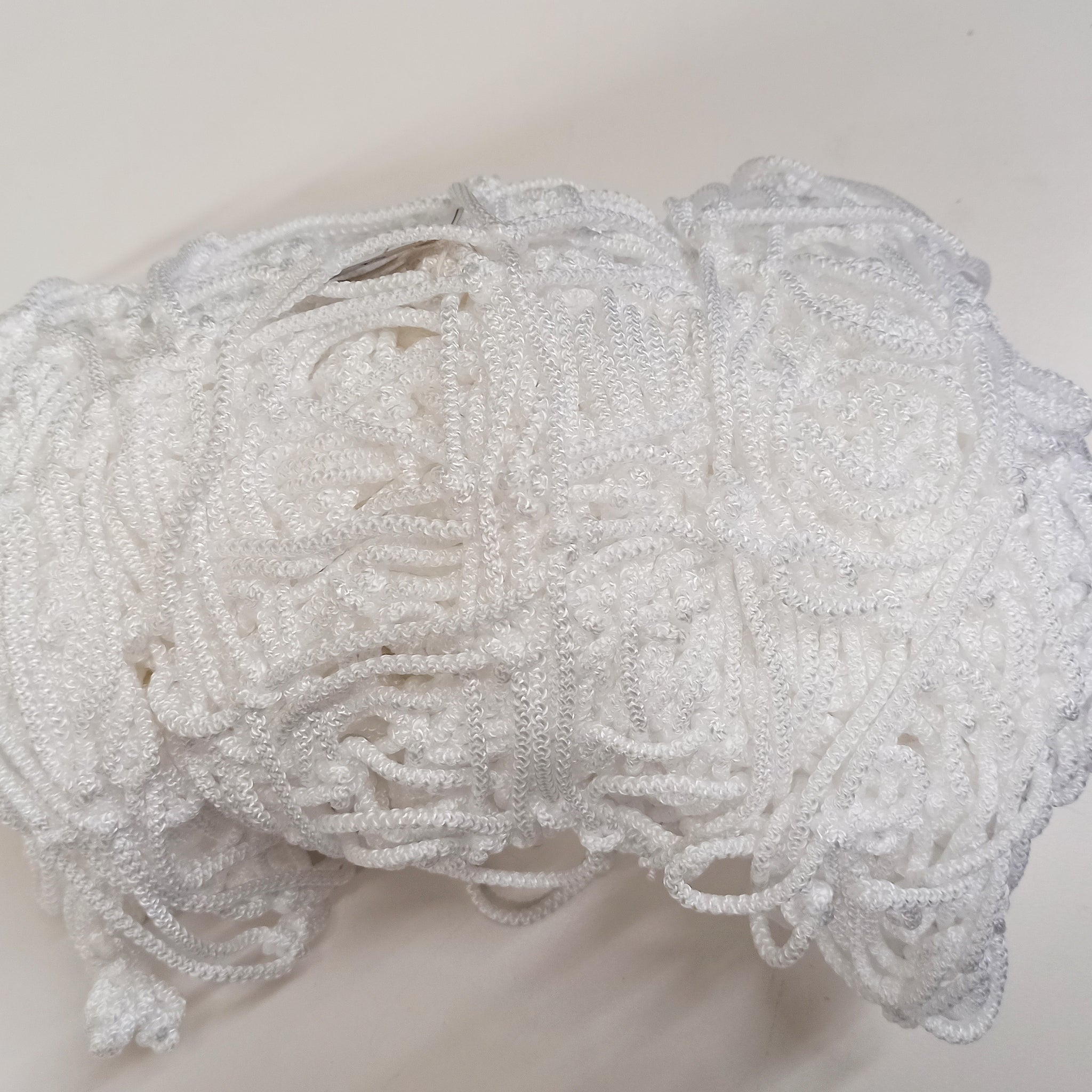 Sieť na futbalové palubovky, veľkosť ôk 4 mm, veľkosť otvoru 12 cm, 7,5x2,5 m S-SPORT WHITE