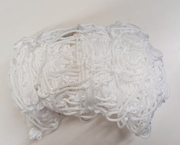 Sieť na futbalové palubovky, veľkosť ôk 4 mm, veľkosť otvoru 12 cm, 7,5x2,5 m S-SPORT WHITE