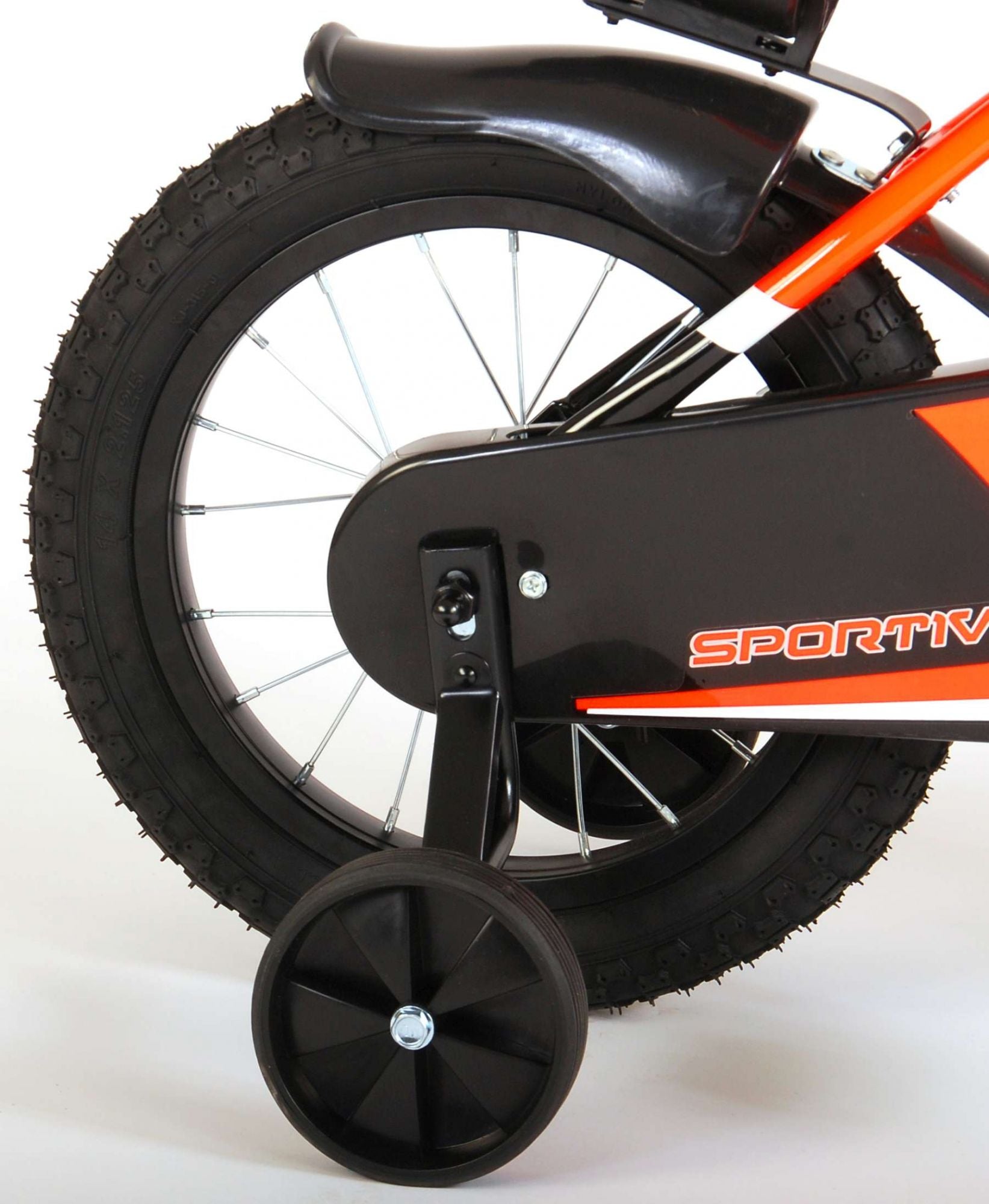 Detsk Bicykel Volare Sportivo Oranžeo-Čiller, 14 ", 95% Zmontovaný