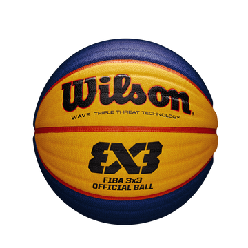 Oficiálna zápasová lopta 3x3, na vonkajšie/vnútorné použitie, veľkosť 6 - WILSON FIBA 3X3 GAME BALL 