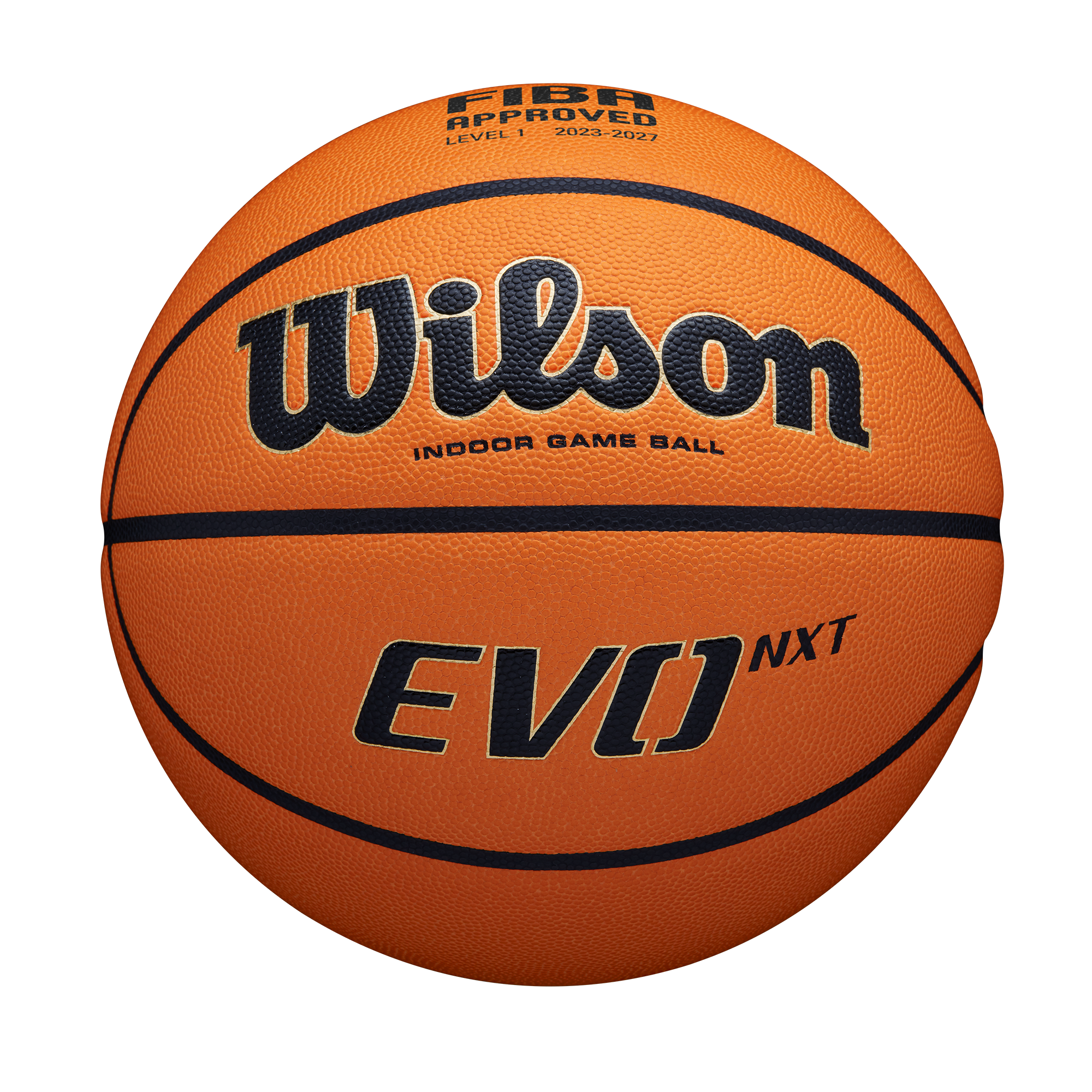 Vnútorná súťažná basketbalová lopta, veľkosť 6 - WILSON EVO FIBA GAME BALL  