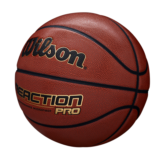 Tréningová basketbalová lopta, na vonkajšie/vnútorné použitie, veľkosť 5 - WILSON REACTION PRO 