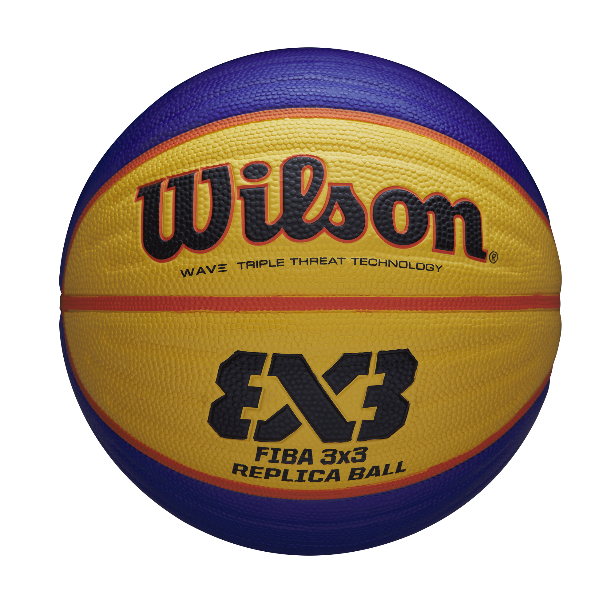 Oficiálna zápasová lopta 3x3 – replika na vonkajšie/vnútorné použitie, veľkosť 6 - WILSON FIBA 3X3 REPLICA 