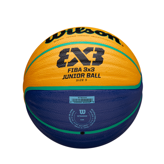 Juniorská 3x3 tréningová basketbalová lopta, na vonkajšie/vnútorné použitie - WILSON FIBA 3X3 JUNIOR BALL 