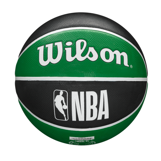 Vonkajšia basketbalová lopta, veľkosť 7 - WILSON NBA TEAM TRIBUTE - BOSTON CELTICS 