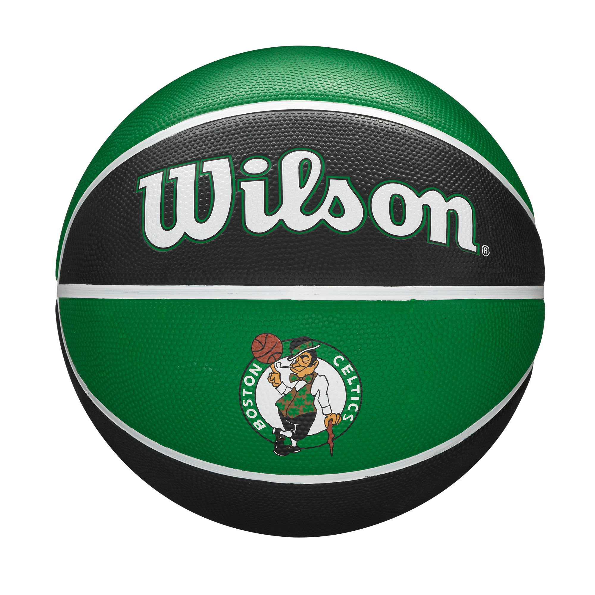 Vonkajšia basketbalová lopta, veľkosť 7 - WILSON NBA TEAM TRIBUTE - BOSTON CELTICS 