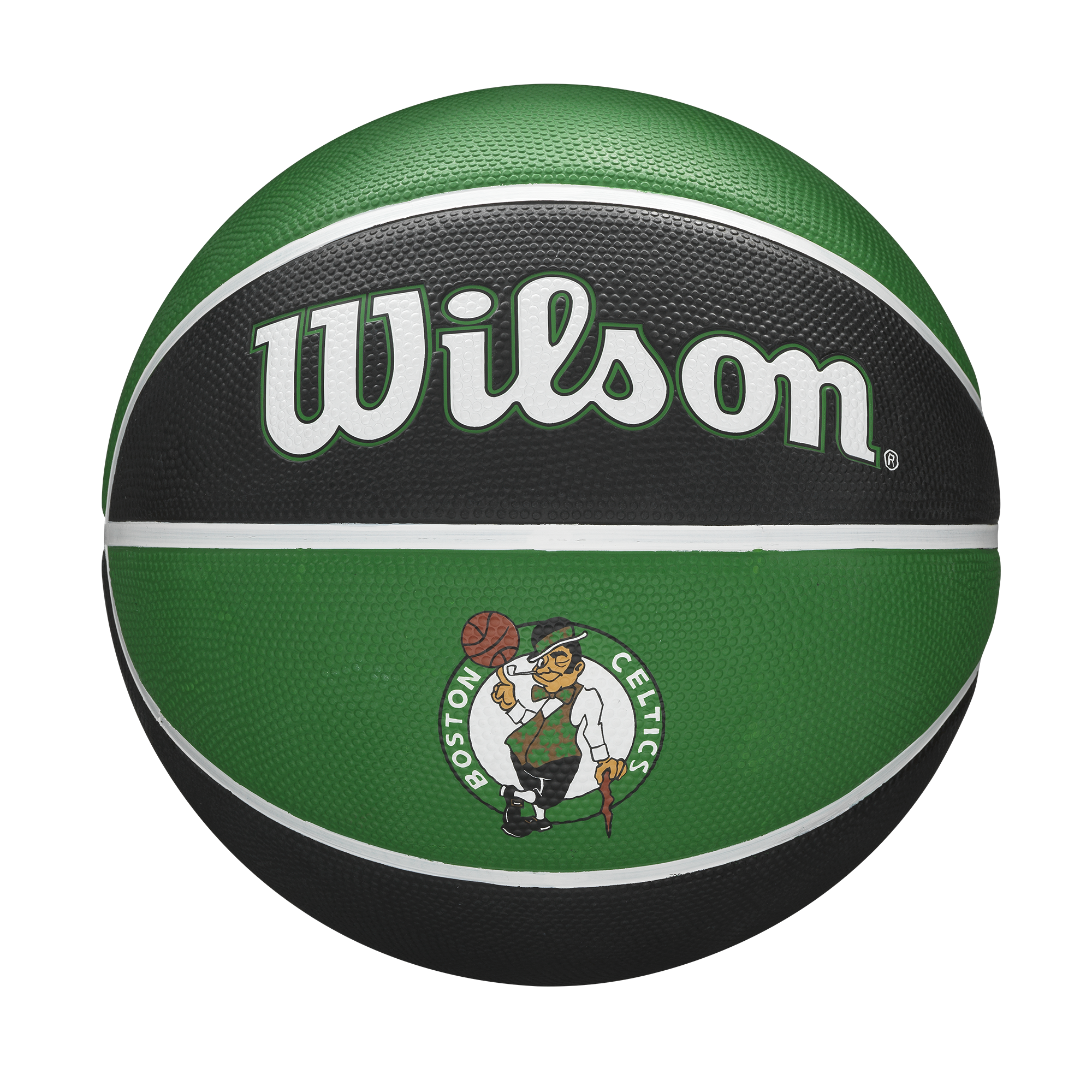 Vonkajšia basketbalová lopta, veľkosť 7 - WILSON NBA TEAM TRIBUTE - BOSTON CELTICS 