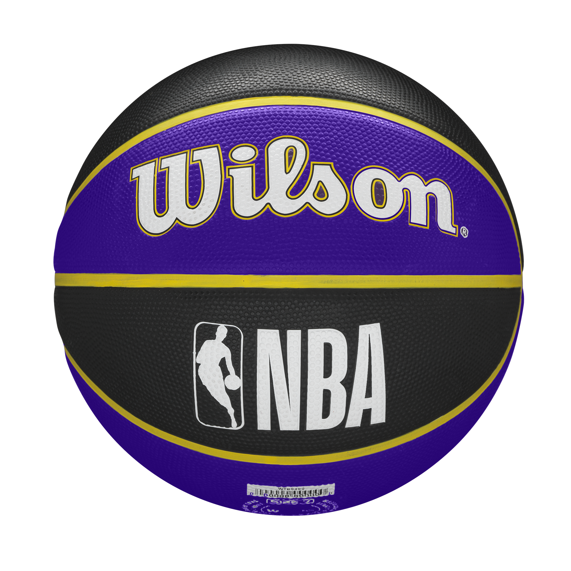 Exteriérová basketbalová lopta, veľkosť 7 - WILSON NBA TEAM TRIBUTE - LOS ANGELES LAKERS 