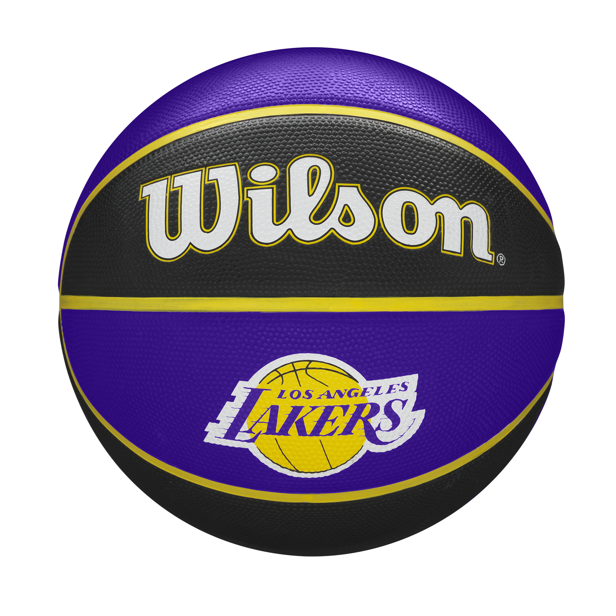 Exteriérová basketbalová lopta, veľkosť 7 - WILSON NBA TEAM TRIBUTE - LOS ANGELES LAKERS 