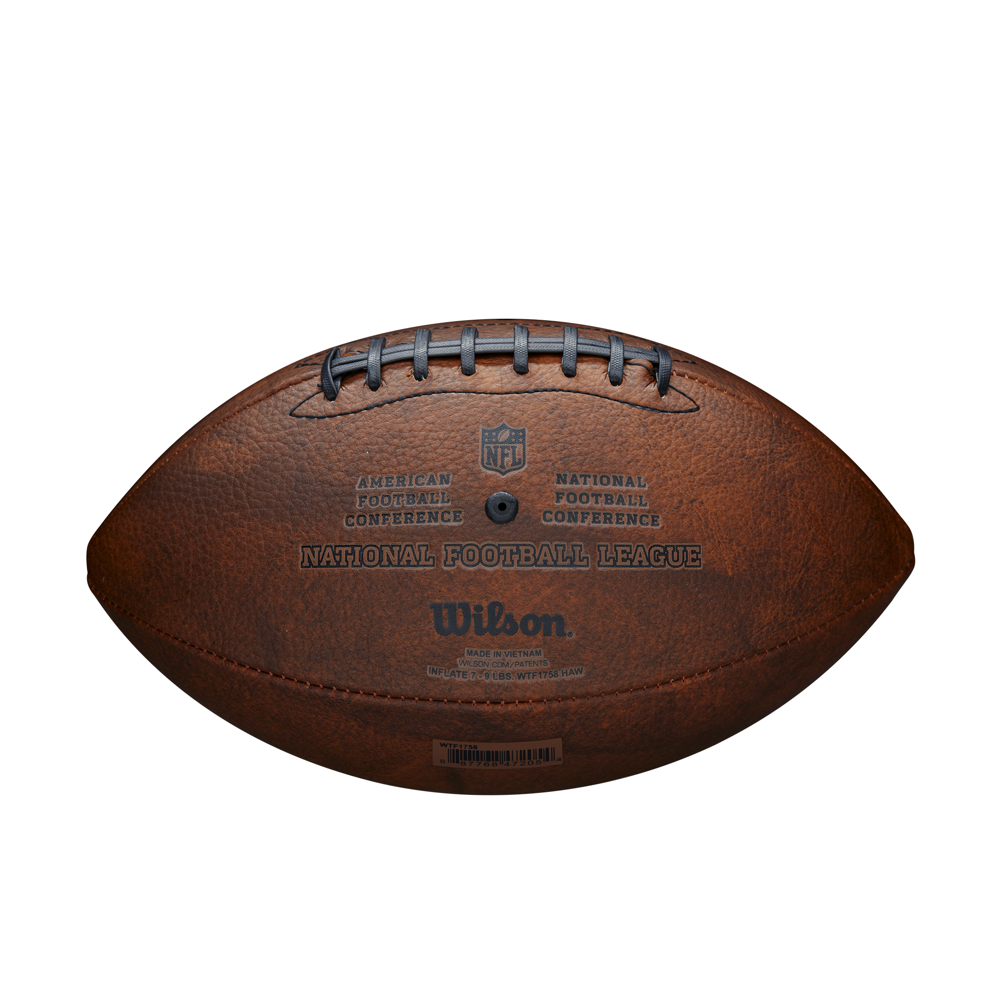 Lopta na americký futbal, rugby lopta veľkosti 5 s logami 32 tímov - WILSON NFL THROWBACK 32 TEAM LOGO