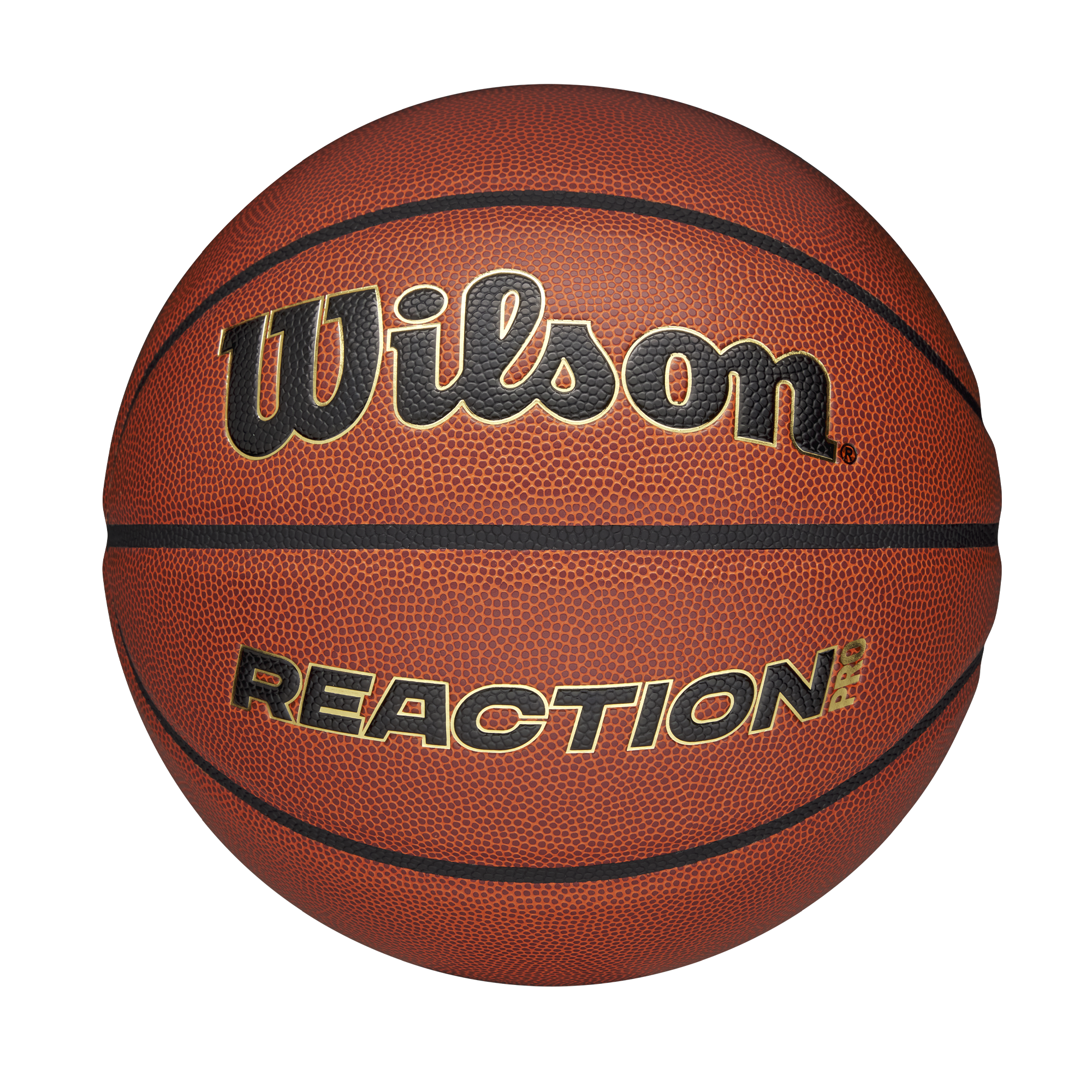 Tréningová basketbalová lopta, na vonkajšie/vnútorné použitie, veľkosť 7 - WILSON REACTION PRO 