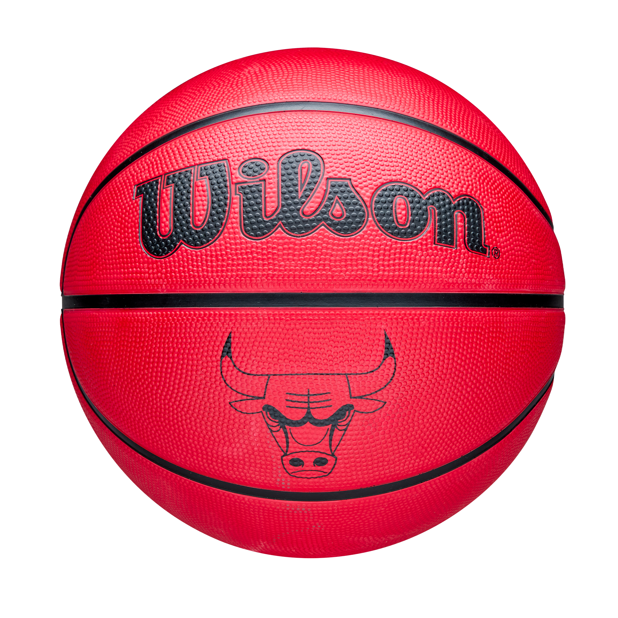 Vonku basketbalová lopta, veľkosť 5 - WILSON NBA TEAM TRIBUTE SOLID - CHICAGO BULLS 