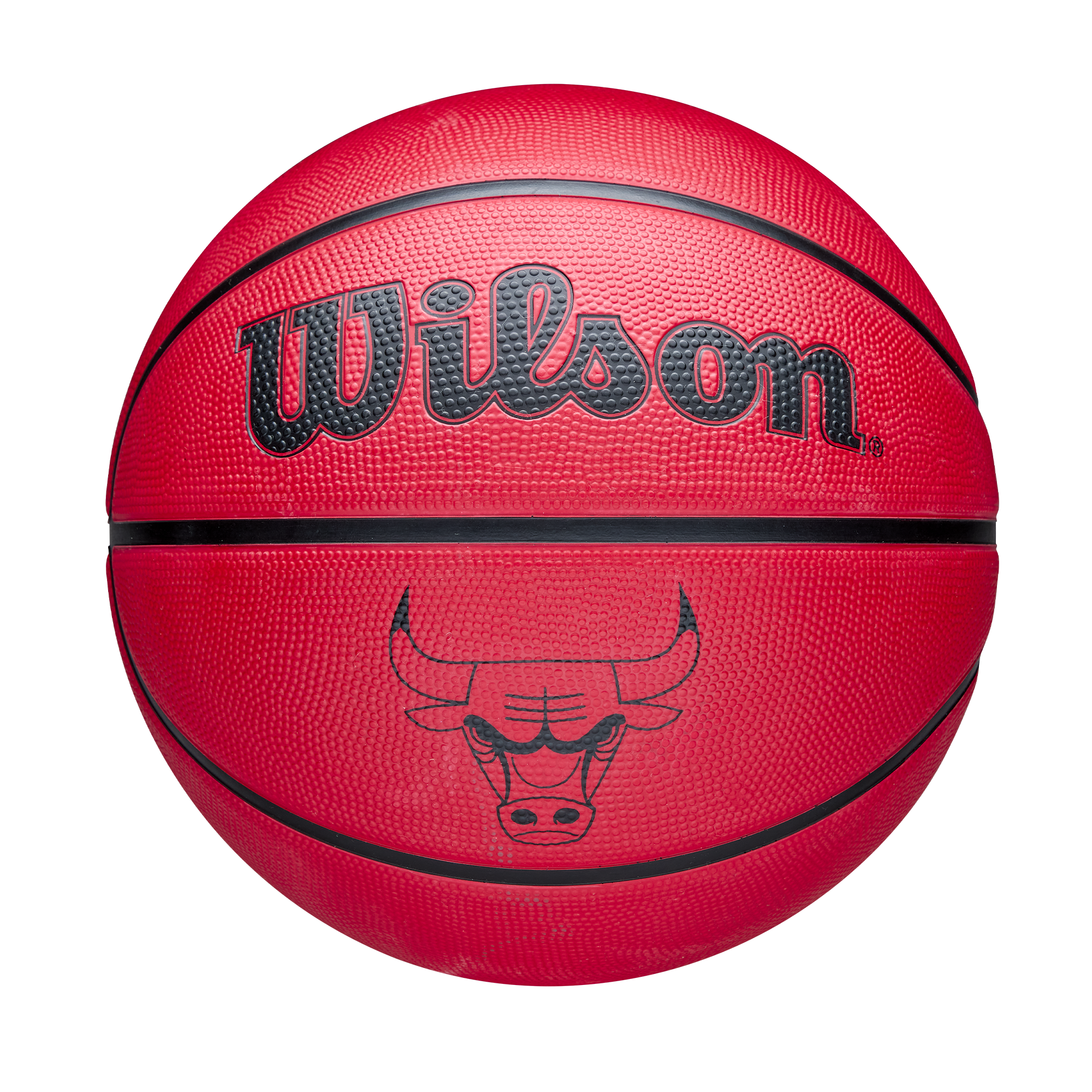 Vonku basketbalová lopta, veľkosť 5 - WILSON NBA TEAM TRIBUTE SOLID - CHICAGO BULLS  