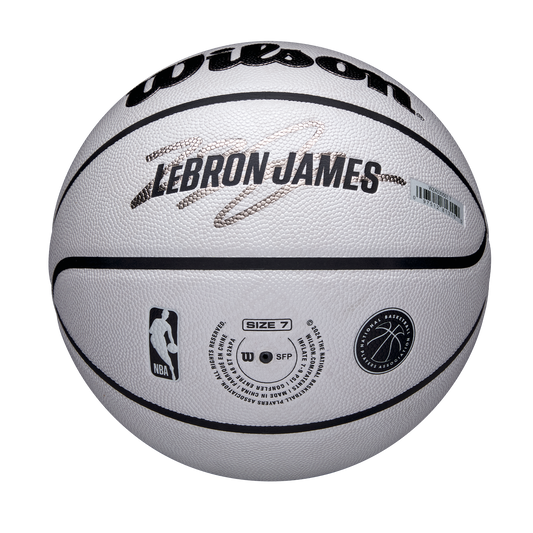 Vonkajšia basketbalová lopta, veľkosť 7 - WILSON NBA PLAYER ICON UV - LEBRON JAMES 