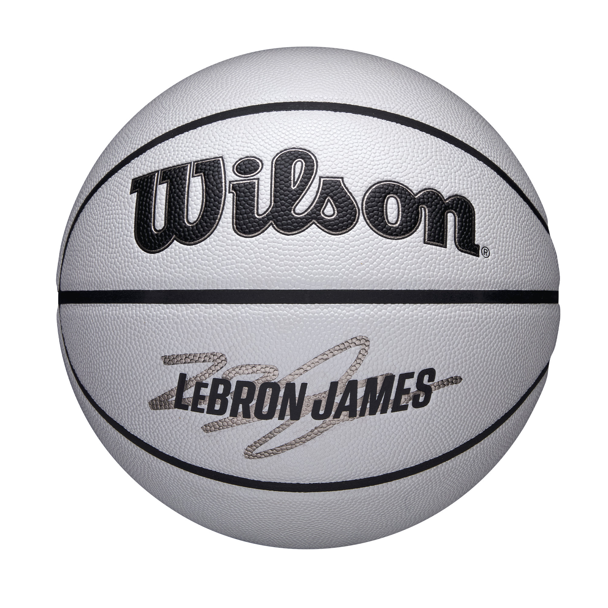 Vonkajšia basketbalová lopta, veľkosť 7 - WILSON NBA PLAYER ICON UV - LEBRON JAMES 