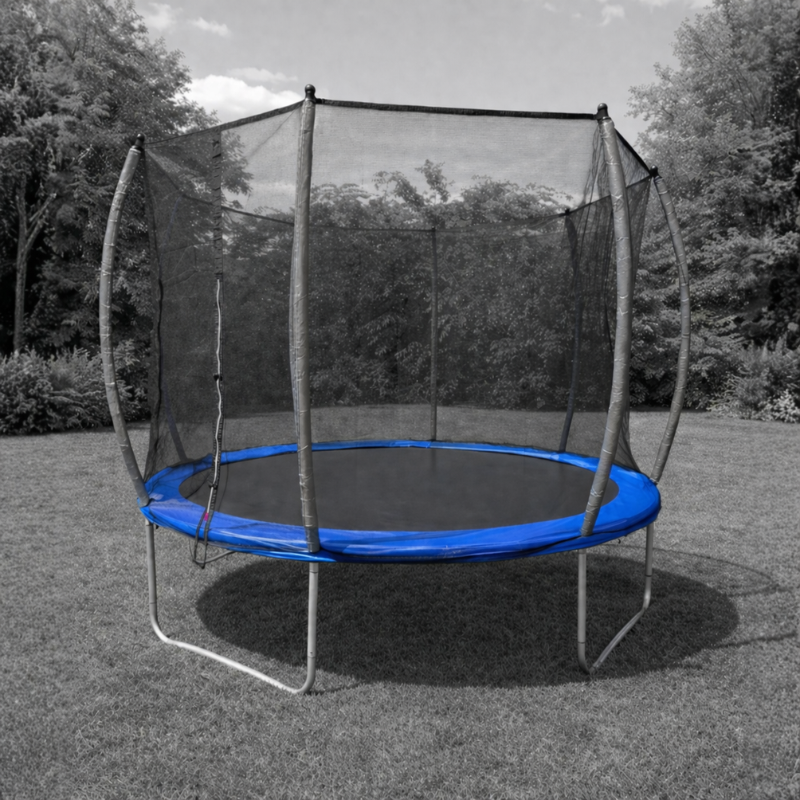 Kryt pružín pre zakrivenú trampolínu 305 cm CRANE BLUE NEW GENERATION