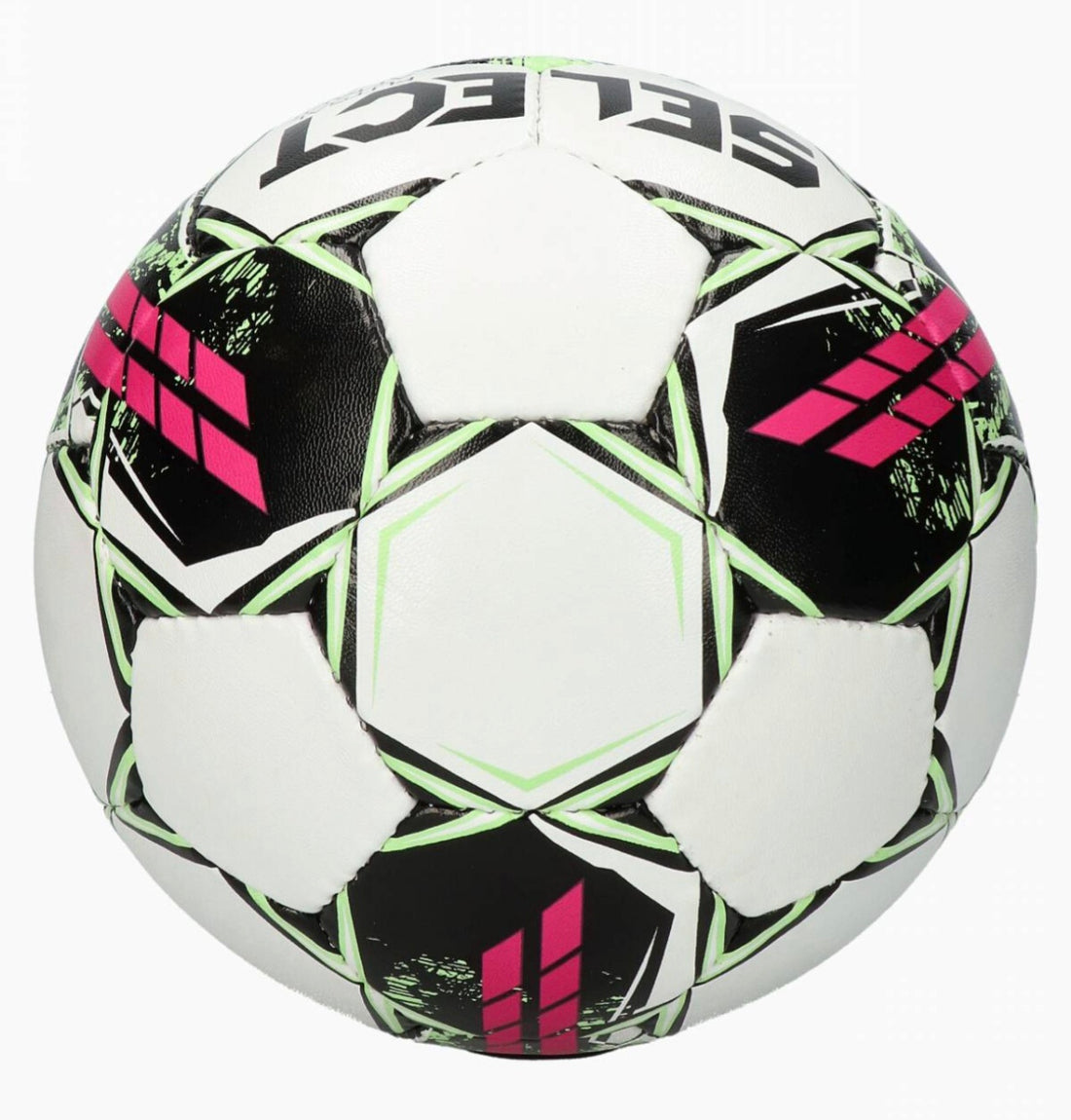 Futbalová lopta SELECT ATTACK V22 BIELA/RUŽOVÁ